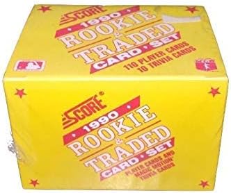 1990 Score Rookie & Traded Baseball Card Set