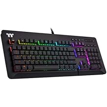 Thermaltake Level 20 GT RGB Mechanical Gaming Keyboard, Razer Green Switches, 16.8M Color RGB, Razer Chroma Compatible - GKB-LVG-RGBRUS-01
