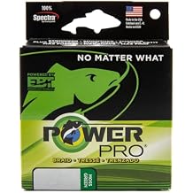 Moss Green Braided Line, 1500 Yards, Power Pro Spectra