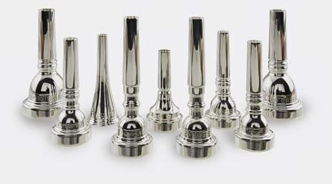 Blessing Trombone Mouthpieces with Large Shank 51D in Silver