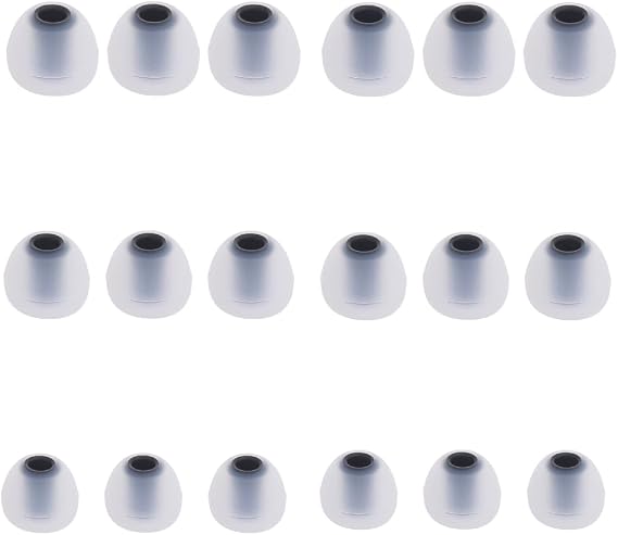 Earbud Tips Replacement Earbud Tips Earbud Replacement Ear Tips(Fit in Inner Hole 3.8-4.2mm in-Ear Headphones) 9 Pairs S M L Size