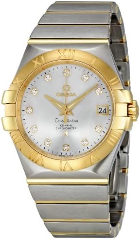 Omega Mens 123.20.35.20.52.002 Silver Dial Constellation Watch