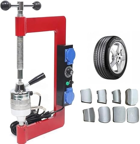 Portable Tire Vulcanizer Machine, 500W Constant Temperature Automatic Repair for Cars, SUVs, Motorcycles