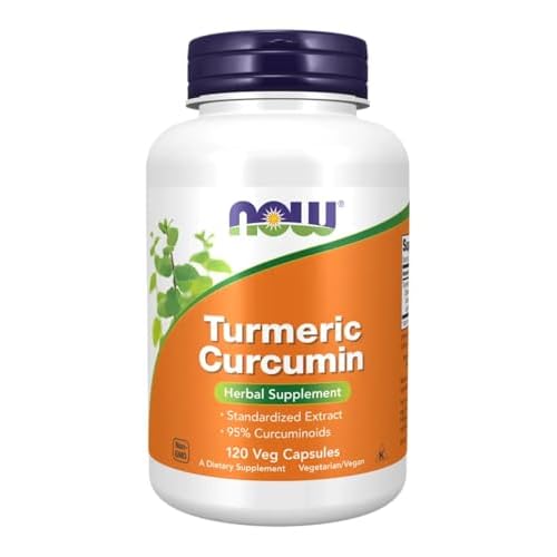 Curcumin - 120 Vegetarian Capsules by Now