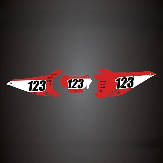 Pro Series Number Plate Backgrounds for Beta 500 RS Special Edition 2026