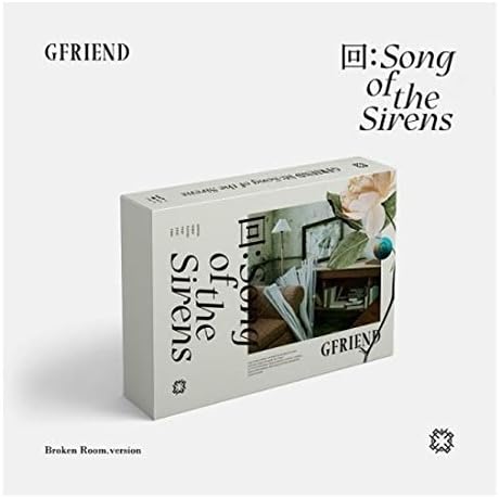 Gfriend :Song Of The Sirens 9th Mini Album Broken Room Ver CD+Pop-Up Outbox+60p PhotoBook+16p Mini Book+16p Folding Paper+2p Selfie+1p Lenticular Card+Tracking Sealed