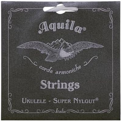 Aquila Super Nylgut AQ-106 Tenor Ukulele Strings - High G - 1 Set of 4
