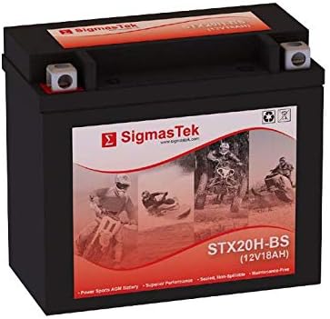 STX20H-BS Motorcycle Battery