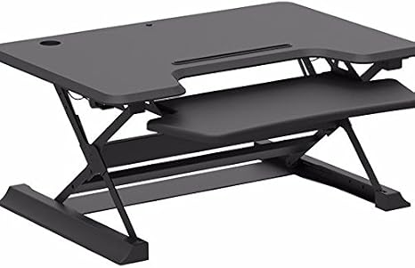 Height Adjustable Sit and Stand Computer Desk