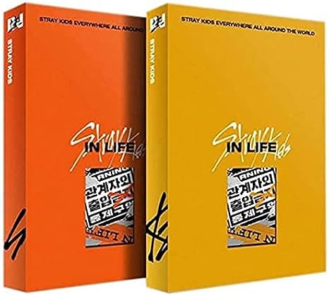 Stray Kids In/In Life 1st Album Repackage Normal Random Version CD+1p Poster+72p PhotoBook+2p PhotoCard+1p PostCard+Tracking Kpop Sealed
