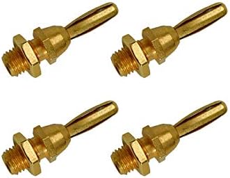 AudioQuest 1002/G 4-Pack Gold Banana Plugs