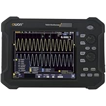 OWON TAO3072 2 chs Low-Noise 70MHz 1GSa/S 8-bit ADC 8 Touch Screen Tablet oscilloscope 8000mAh Battery 5 Hours USB LAN SCPI LabVIEW