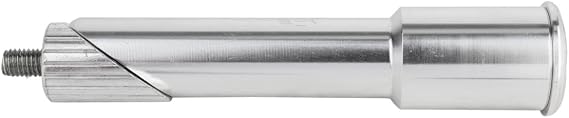 Origin8 1" Threaded to 1-1/8" Threadless Quill Stem Adapter - Silver