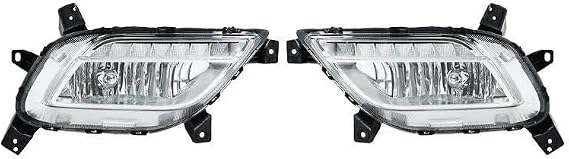 LED Front Fog Lights For Kia For NIRO 2017 2018 2019 LED 1 Set Car Front Bumper Daytime Running Light Day Fog Accessories