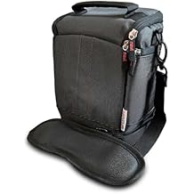 Navitech Black Camcorder Camera Bag Compatible With IXNAIQY Video Camera Camocrder