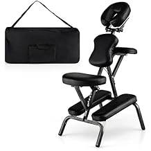 Giantex Portable Light Weight Massage Chair Travel Massage Tattoo Spa Chair w/Carrying Bag