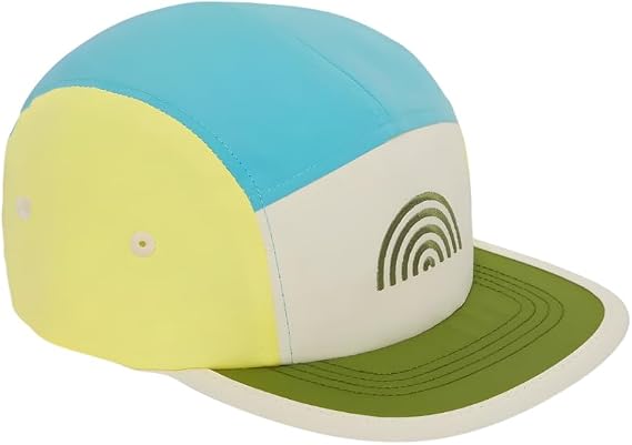 Kietla Iconik UV Korumalı Siperlikli Şapka Rainbow Blue UPF 50+ Çocuk Güneş Şapkası