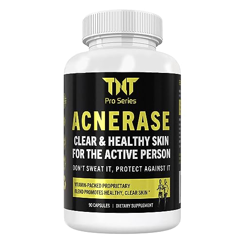 Acne Vitamins & Acne Supplements for Acne Treatment - Acne Pills & Acne Vitamin Supplements for Cystic Acne Treatment - Face, Back, Body & Hormonal Acne Treatment for Teens, Women & Men - 90 Pills