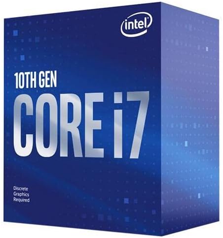 INTEL BX8070110700F CPU Core i7-10700F 2.9 GHz 8-Core LGA 1200 Processor Box Authentic Japan Distribution