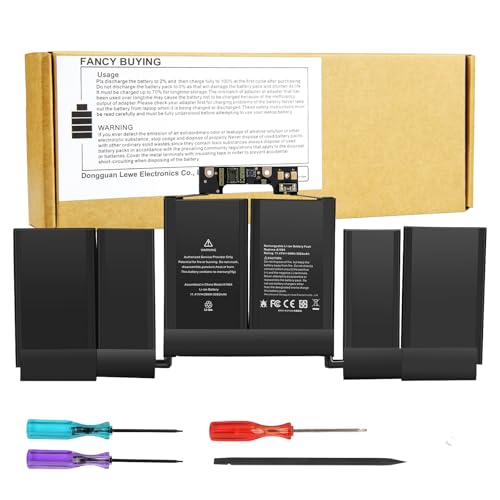 A1989 A2251 A1964 Laptop Battery for MacBook Pro 13 Inch A1989 Mid 2018, 2019 & A2251 2020, A1964 BTOCTO MR9Q2LLA MR9R2LLA MR9T2LLA MR9V2LLA MV962LLA MV9A2LLA MV962LLA MV972LLA
