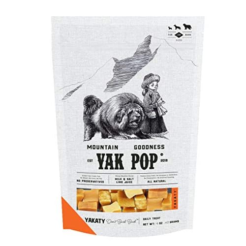Yak POP 4oz - Microwavable Yak Nuggets You can Puff