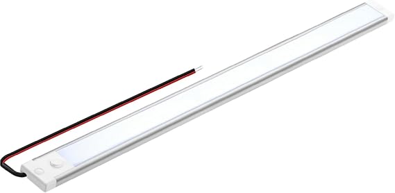 acegoo RV Interior Light Bar,DC 12V LED Light Strip (Warm White-16.5 inch)