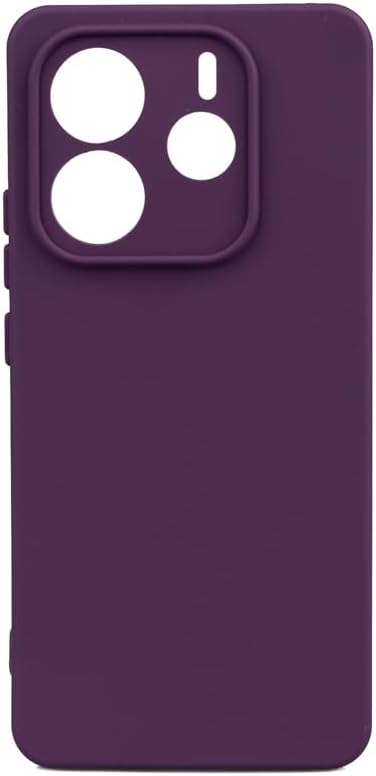 Compatible with Zore Xiaomi Redmi Note 14 5G Case Zore Biye Silicone Purple