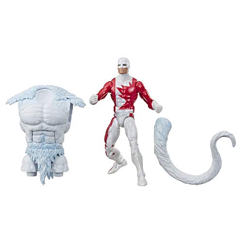 Marvel Classic Hasbro Marvel Legends Series 6 Collectible Action Figure Marvels Guardian Toy X-MenX-Force Collection with Wendigo Build-A-Figure Part, BrownA