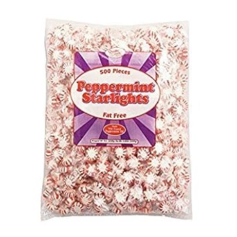 Quality Candy Company Peppermint Starlights, 5 Pounds
