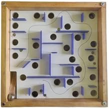 GREA Wooden A-Maze Game for Adults, Teens 16+ and for The Elderly - Amaze Your Friends with A-Maze - Great for Outdoor Games, Party Games, Yard Games, Camping or Carnival Games