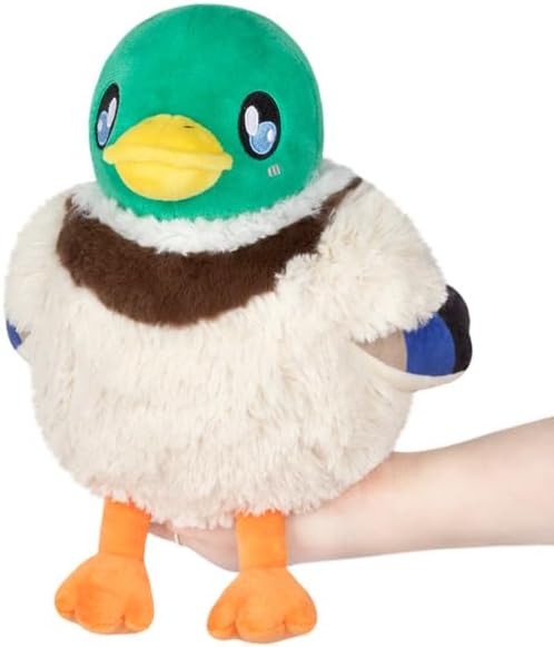 Squishable / Mini Mallard Duck Plush, White