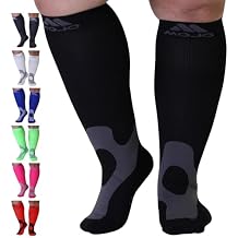 Mojo Medical Compression Socks for Women and Men 20-30mmHg, Knee High for Pain & Veins Circulation, A601R
