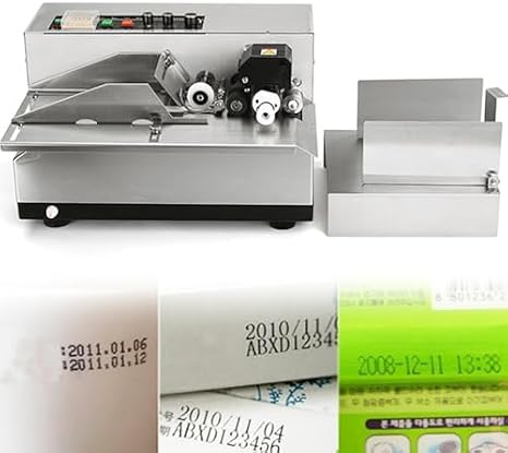 Expiry Date Coding Printing Machine,Semi Automatic Solid Ink Batch Number Printer, for Expiry Date Marking,for Factory
