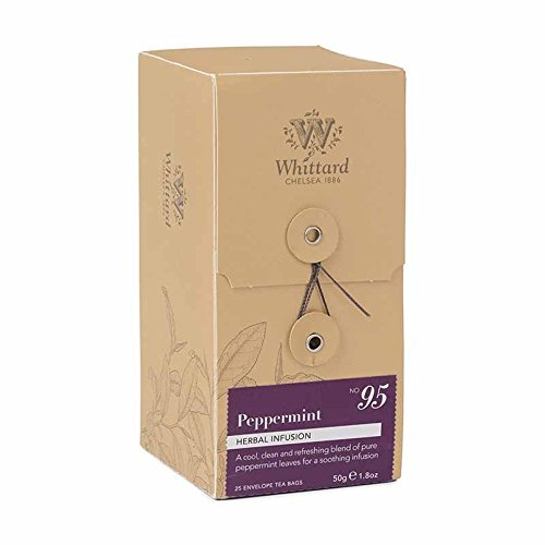 Whittard Tea Peppermint 25 Individually Wrapped Teabags