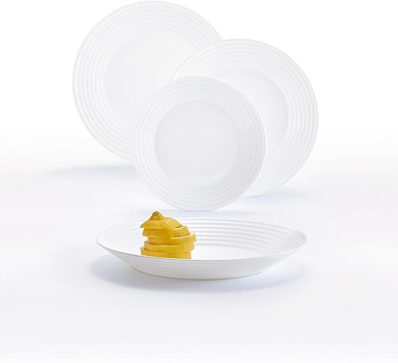 ARC Harena Tableware Set, White Optic, 1, 18 Units