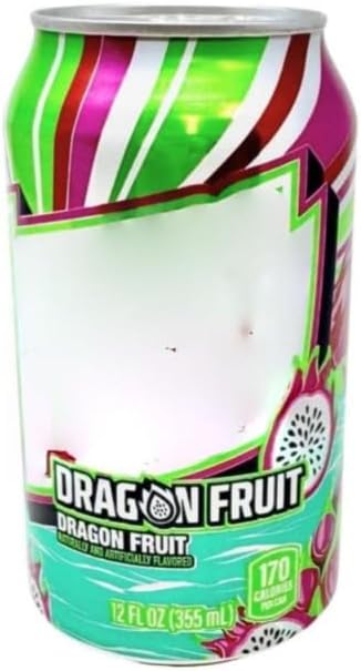 Dragon Fruit Soft Drink 355ml (Pack of 36) Delicious And Tasty "A symphony of flavors" For All Occasions