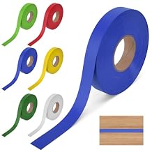 Slatwall Inserts, Slatwall Inserts Blue Vinyl, Does Not Include Adhesive Embedded Decorative Wall Plate Gaps to Beautify The Gap Between The Wall, 1 Volume 130 FT (Blue)