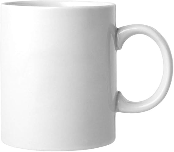 White Ceramic Sublimation Blank 11 oz Coffee Mug 36pcs - Case Pack