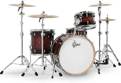 Gretsch Renown 4-piece Shell Pack - 24" Bass Drum, Cherry Burst