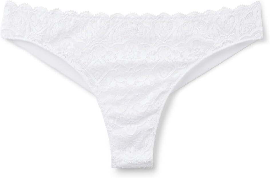 Intimissimi Woman's Microfiber Lace Brazilian