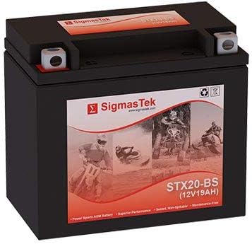 Power Sonic PTX20-BS Motorcycle Battery (Replacement)