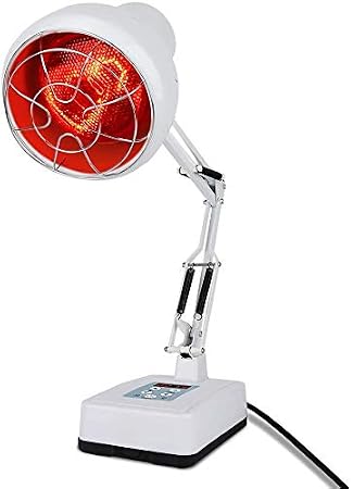 Infrared Lamp with Timing Function,Serfory 150W Near Infrared Light Red Light Heat Lamp Set, Home Use 110V