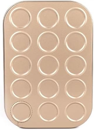 Macaron Baking Sheets with Size Guiding Circles - Heat Resisting Dishwasher Safe Oven Safe Reusable & Nonstick Macarons Baking Sheet Bakeware Mats for Macarons Cookies (10 * 7 inch)