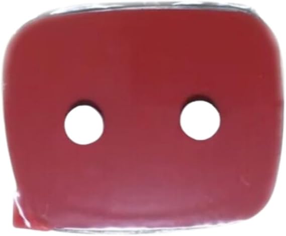 Red Car Emblem Logo Badge with 3M Decal Replacement Compatible for Honda Civic Front/Rear/Center (E11 16-23 Civic Front)