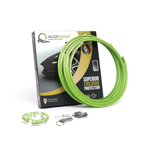 AlloyGator Wheel Protectors K4 GRNEXC, Green 24 inch 4-Pack