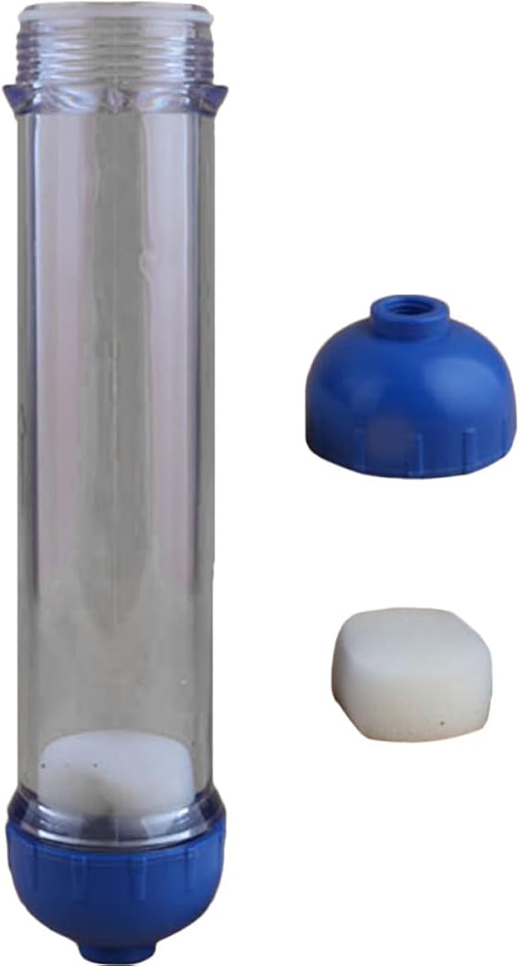 Water Filter Housing, Plastic Empty Filter Housing with Spiral Seal
