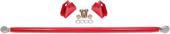 BMR Suspension STB762R Strut tower brace, rear Red 2015-2020 S550 Mustang