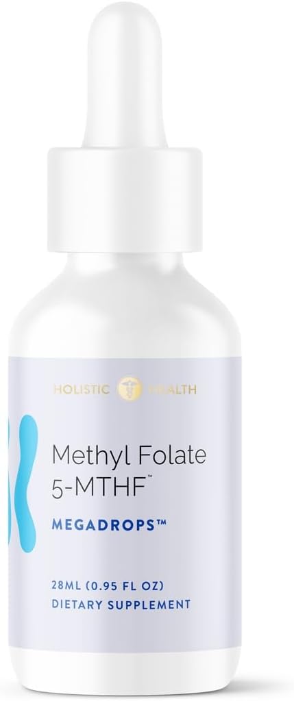 Methyl Folate 5-MTHF Mega DropsTM 28ML (.95 FL oz)