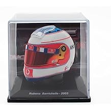 - Formula 1 Helmet Compatible with Ferrari F1: Rubens Barrichello 2003-1/5 Scale - CAS15