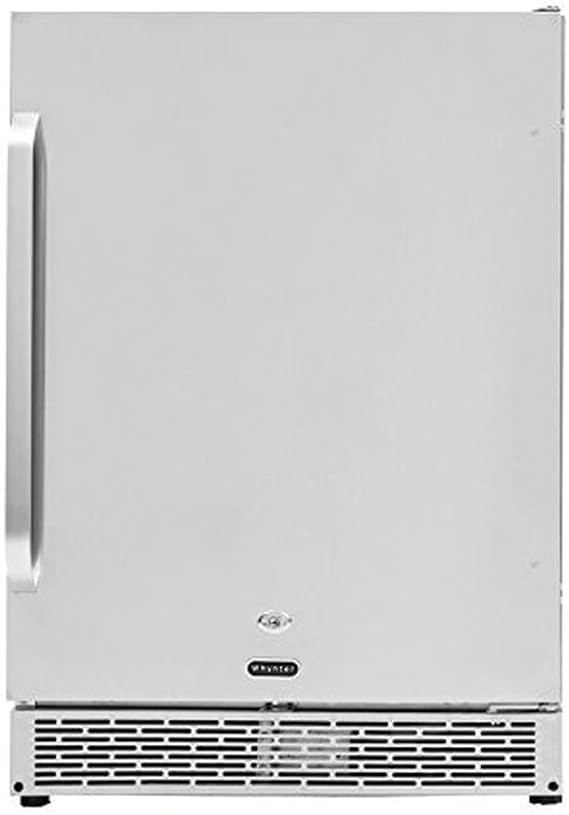 Whynter BOR-53024-SSW 24 Energy Star Built-in Outdoor 5.3 cu.ft. Beverage Refrigerator Cooler, Stainless Steel, One Size